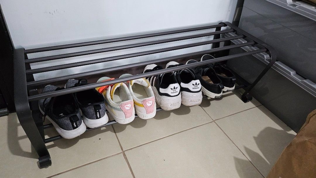 IKEA Portis Metal Shoe Rack (Category: Home Improvement Tools & Accessories) located in Bacolod City. Submitted by makarina89 (Listing ID 1437648222, Image 1). Description: Shoe rack only. Sturdy and Durable. In good condition, no damage. Location: Eroreco, Bacolod City, Negros Occidental Price is negotiable. If Interested: Buyer will shoulder the delivery fee. Accepts Gcash, GoTyme, RCBC, and BPI modes of payment. Thank you for shopping sustaina