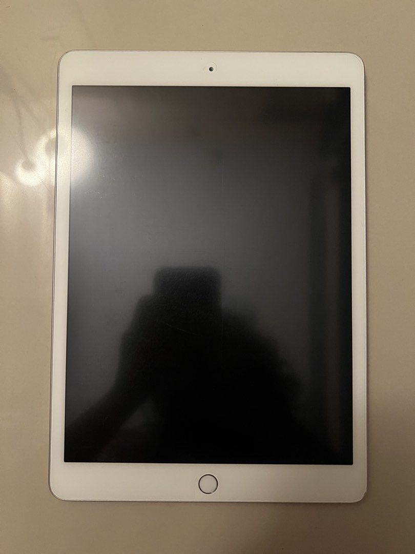 iPad (7th Generation) with Case and Bluetooth Keyboard/Mouse (Category: iPad) located in Manila. Submitted by sellingelly (Listing ID 1437581629, Image 1). Description: info: - wifi only - 32 gb - with scratches on apple logo - working buttons and charge port - working fingerprint and face id - no repair history inclusions: - removable case - bluetooth keyboard and mouse - used paper-like screen protector.