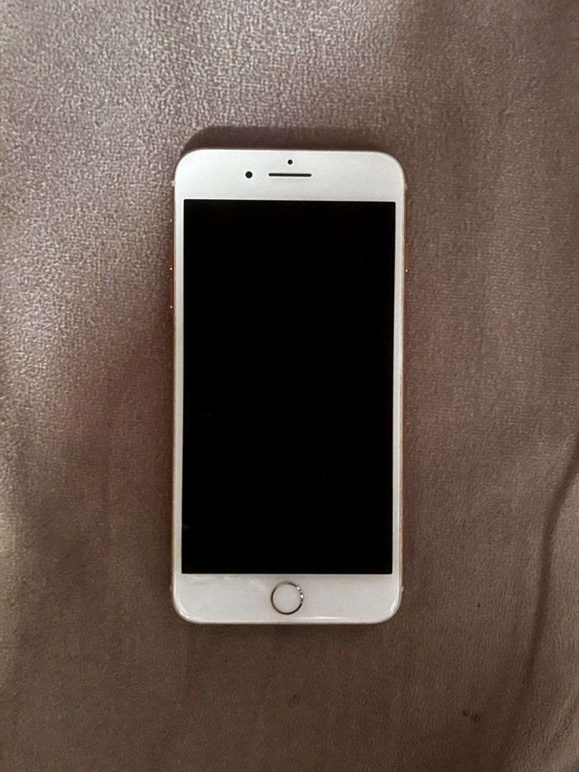 iPhone 8 Plus (Category: iPhone 8 Series) located in Manila. Submitted by sellingelly (Listing ID 1437582071, Image 1). Description: info: - 64 gb - wifi and sim - all buttons working - fingerprint working - no repair history - good camera issues: - charging port not working (can charge with magsafe without magnet) - scratches on screen and around camera - 76% battery health.
