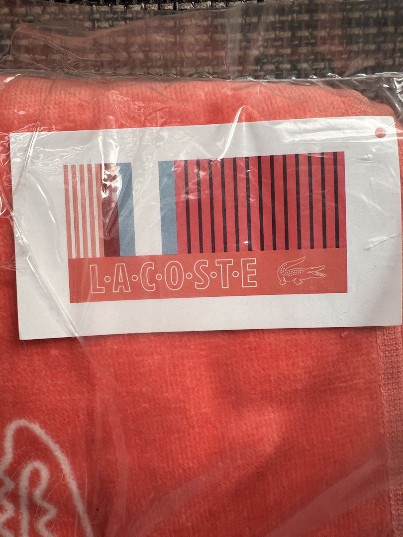 Lacoste Beach Towel size 36x72 (Category: Everything Else Others) located in Cainta. Submitted by vrenaussiegoods (Listing ID 1437754359, Image 3). Description: .