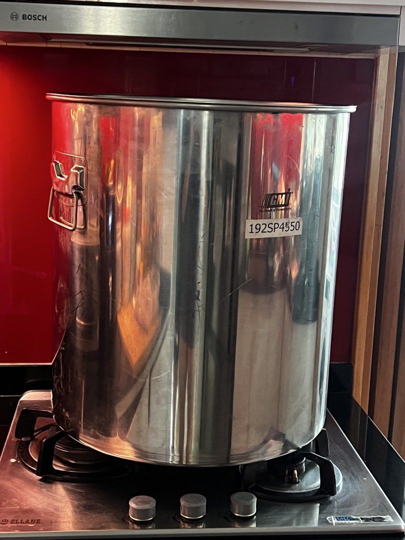 Large Stainless Steel Pot with Lid453175113543864321