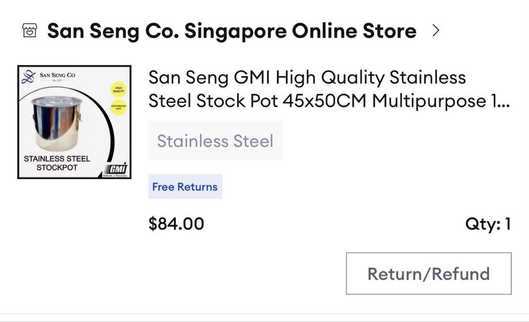 Large Stainless Steel Pot with Lid453175113543864322