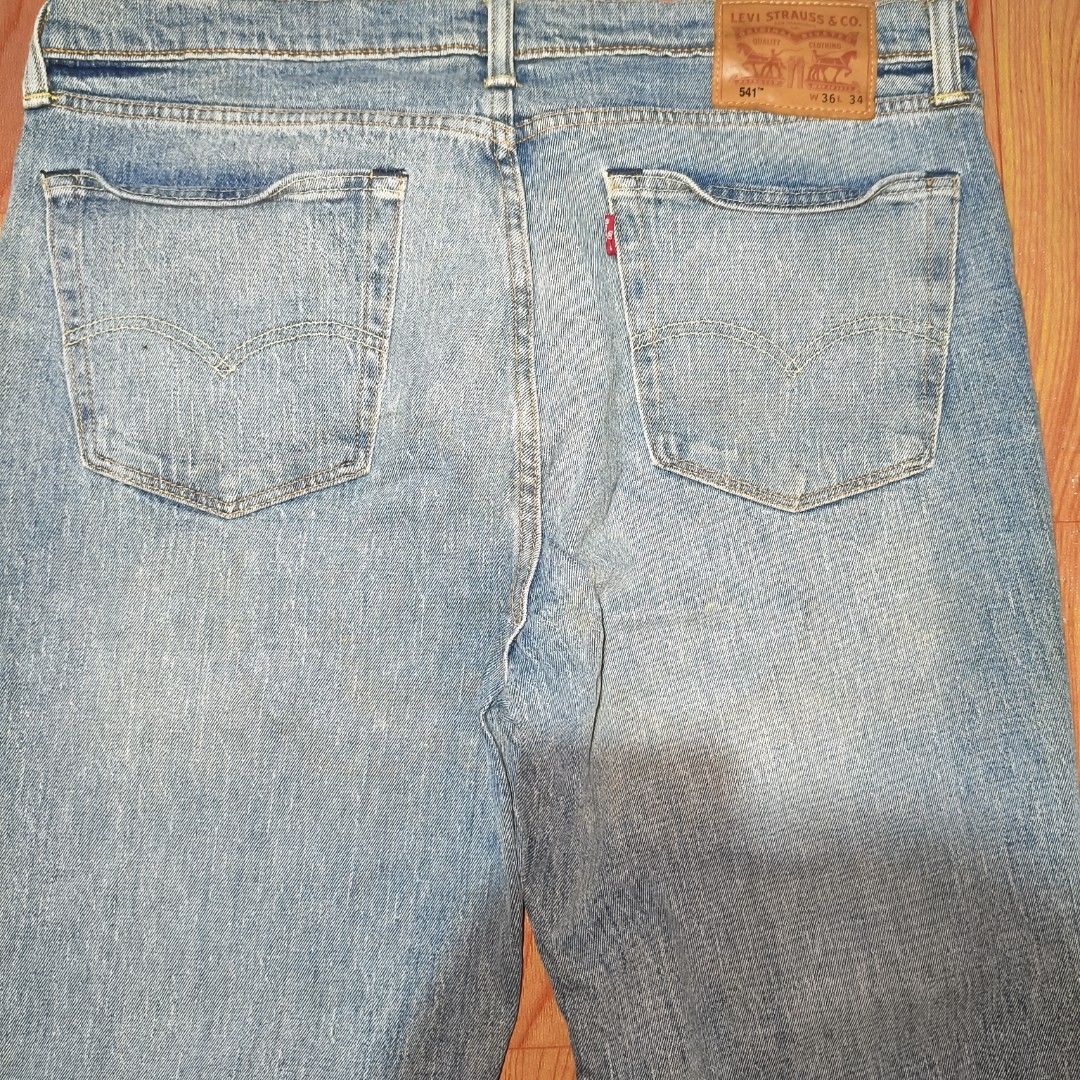 LEVIS 541 BLUE JEANS (Category: Jeans) located in Cavite. Submitted by erwheen (Listing ID 1437684172, Image 3). Description: LEVIS 541 BLUE JEANS DIMES 38W 45L 11LEG 8HEM EXCELLENT CONDITION COLOR RATE 9/10 ISSUE NEED WASH ONLY 1000 PLUS SHIPPING DM IF INTERESTED LOCATION CAVITE CITY .