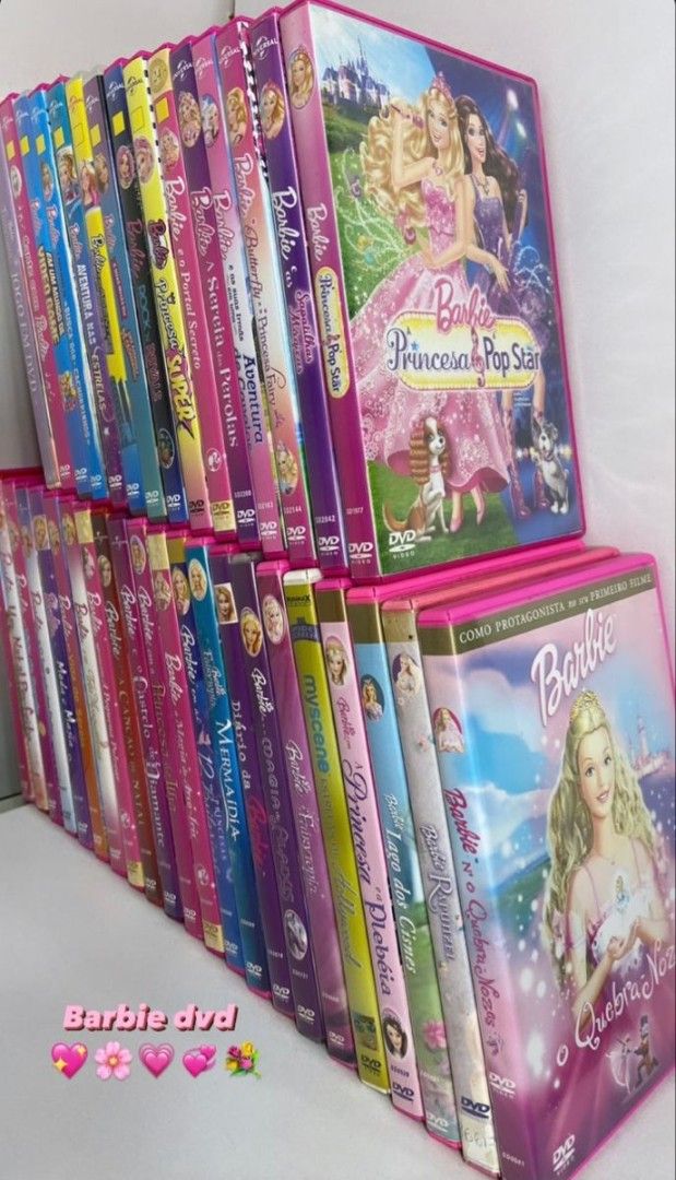 LF LOOKING FOR BARBIE DVDs (Category: CDs & DVDs) located in Caloocan City. Submitted by luckyfinding (Listing ID 1437622719, Image 1). Description: LOOKING FOR/NAGHAHANAP/ISO - Barbie DVDs (check titles below) - Preferably Like New, no scratches or minimal scratches lang 💿Barbie DVDs Mariposa and Fairy Princess Princess and the Popstar Secret Door Pony Tale Spy Squad.