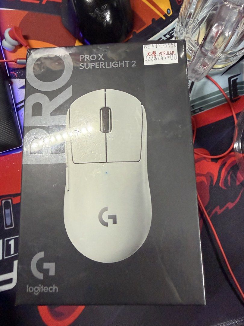 Logitech G Pro X Superlight 2 Wireless Gaming Mouse - White452784661348362241