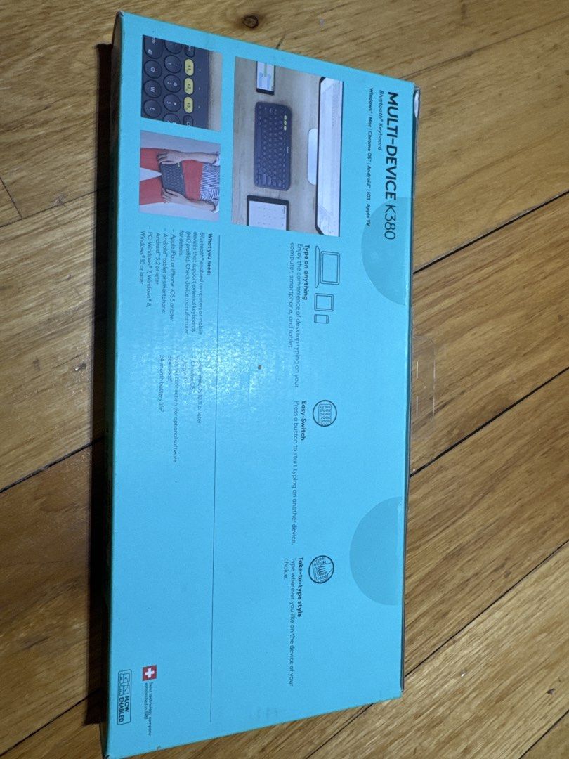 Logitech K380 Multi-Device Wireless Keyboard453016135402803201