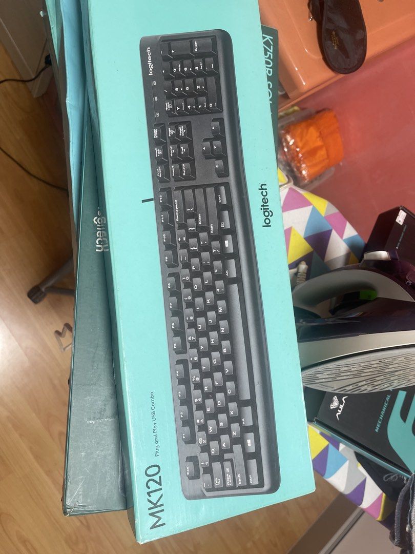 Logitech MK120 Plug and Play USB Keyboard453107439328962560