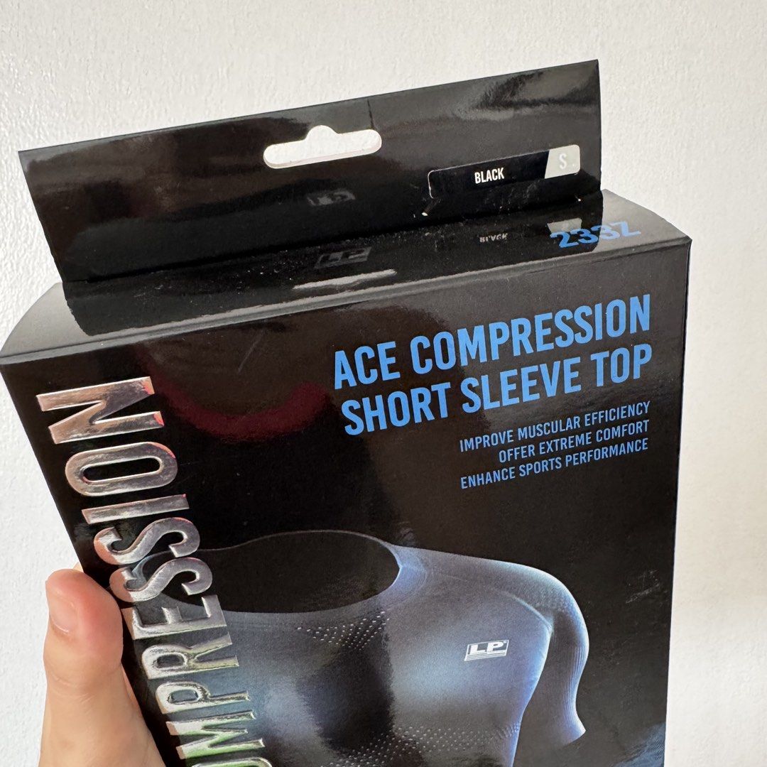 LP SUPPORT 233Z Ace Compression Short Sleeve Top 20pcs Bundle (Category: Braces, Support & Protection) located in Manila. Submitted by miskym (Listing ID 1437602404, Image 3). Description: Wholesale Price: 1,905.00/ea for 20pcs 2,024.00/ea for 10pcs 2,143.00/ea for 5pcs Retail Price: 2,381.00 Please refer to size chart for measurements Only S size available at the moment ONHAND & READY TO SHIP! — • Improve muscular efficiency • Offer extreme comf