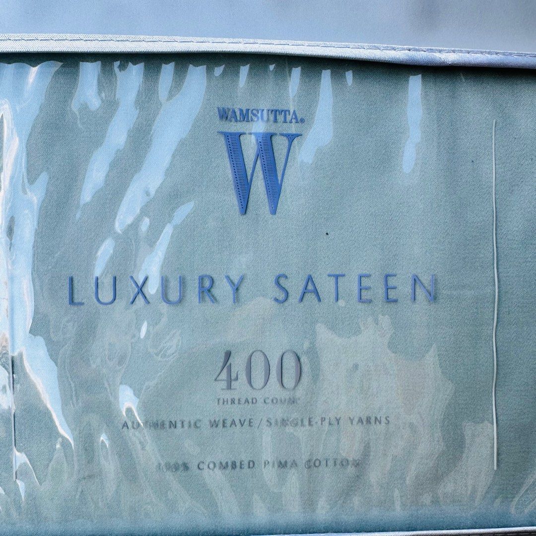 Luxury Sateen 400 Thread Count Bedsheet Set – King Size, 100% Combed Cotton (Category: Bedding & Towels) located in Makati City. Submitted by ziamazing (Listing ID 1437711405, Image 3). Description: Upgrade your sleep experience with this premium 400 thread count luxury sateen bedsheet set. Made from 100% combed cotton, it offers a smooth, silky feel with a subtle sheen for a hotel-quality finish. The sateen weave enhances softness while maintain