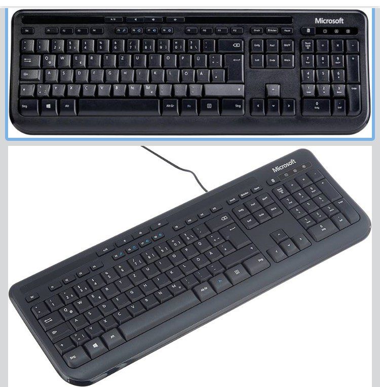 Microsoft Wired Keyboard 600452887892880281600