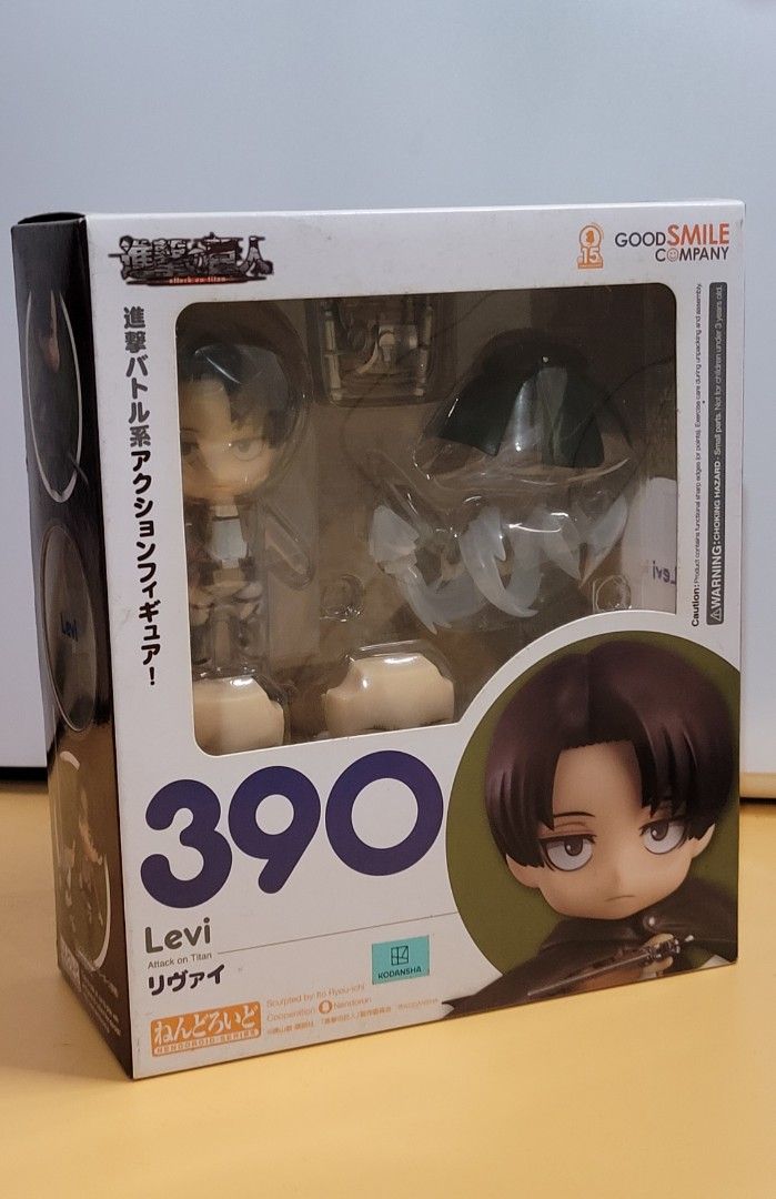 NENDOROID LEVI (Category: Toys & Games) located in Quezon City. Submitted by fabshoppe2001 (Listing ID 1437626581, Image 1). Description: AUTHENTIC NENDOROID ATTACK ON TITAN LEVI SEALED BOX MOP: GCASH MOD: LALAMOVE PAYMENT FOR THE ITEM FIRST BEFORE BOOKING. LOCATION: QUEZON CITY.