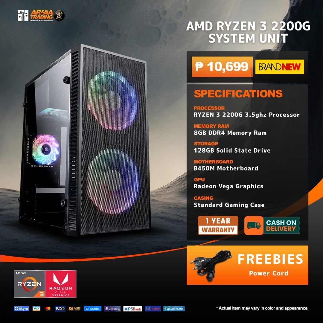 NEW PRICE ALERT BRAND NEW SYSTEM UNIT! (Category: Desktops) located in Quezon City. Submitted by mariedesil12290 (Listing ID 1437608920, Image 3). Description: 𝐁𝐑𝐀𝐍𝐃𝐍𝐄𝐖 𝐆𝐀𝐌𝐈𝐍𝐆 𝐂𝐎𝐌𝐏𝐔𝐓𝐄𝐑 𝐏𝐀𝐂𝐊𝐀𝐆𝐄 𝐅𝐎𝐑 𝐀𝐒 𝐋𝐎𝐖 𝐀𝐒 𝐏𝐇𝐏 6,𝟗𝟗𝟗 𝐎𝐍𝐋𝐘 🔥𝗜𝗡𝗦𝗧𝗔𝗟𝗟𝗠𝗘𝗡𝗧 𝗩𝗜𝗔: 𝗚𝗚𝗜𝗩𝗘𝗦 / 𝗖𝗥𝗘𝗗𝗜𝗧 𝗖𝗔𝗥𝗗 / 𝗕𝗜𝗟𝗟𝗘𝗔𝗦𝗘 / 𝐒𝐊𝐘𝐑𝐎 🔥𝐎𝐏𝐄𝐍 𝐅𝐎𝐑 𝐖𝐇𝐎𝐋𝐄𝐒𝐀𝐋𝐄 𝐀𝐍𝐃 𝐑𝐄𝐓𝐀𝐈𝐋 𝐎𝐑𝐃𝐄𝐑 !! ✂️𝘼𝙇