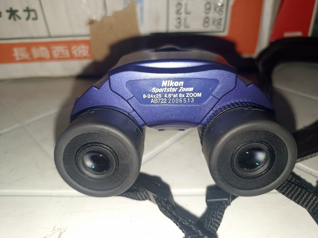 Nikon Sportstar Zoom Binoculars (Category: Lens & Kits) located in Cebu City. Submitted by turuuru8992423 (Listing ID 1437634796, Image 3). Description: Nikon Sportstar Zoom Binoculars (8-24x25) – Pristine Condition Brand: Nikon Model: Sportstar Zoom (8-24x25) Optics: Crystal clear lenses with no fungus or fogging—tested for sharp image quality. Zoom Range: Features a smooth, easy-to-use lever to adjust magnification from 8x up to 24x. Portabilit