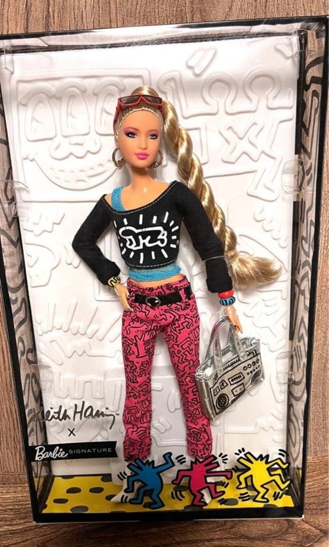 NRFB Barbie Keith Haring Doll Mattel (Category: Figurines & Statues) located in Valenzuela. Submitted by luna.lista01 (Listing ID 1437727256, Image 1). Description: EDA: July 2026 OR EARLIER, if the shipping box will be filled earlier than planned date. OK for layaway, and long term installment, DP of atleast 1000php, may be shipped sooner if the box gets full earlier. If the item has not been reserved by the buyer before the listed EDA, automati