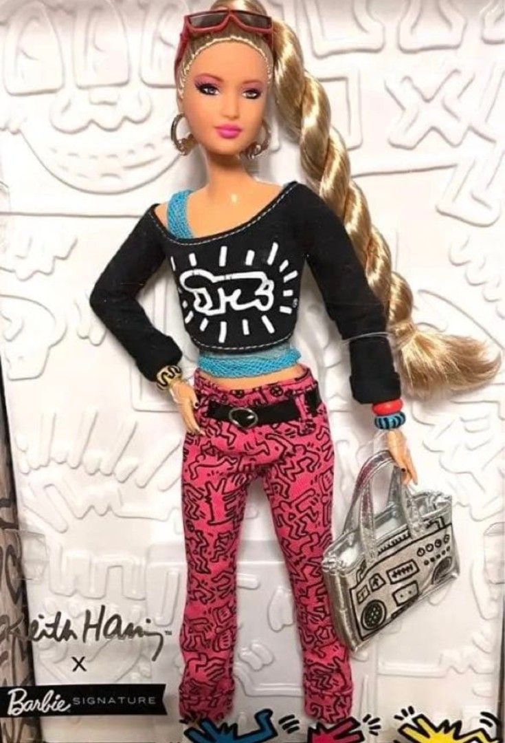 NRFB Barbie Keith Haring Doll Mattel (Category: Figurines & Statues) located in Valenzuela. Submitted by luna.lista01 (Listing ID 1437727256, Image 2). Description: EDA: July 2026 OR EARLIER, if the shipping box will be filled earlier than planned date. OK for layaway, and long term installment, DP of atleast 1000php, may be shipped sooner if the box gets full earlier. If the item has not been reserved by the buyer before the listed EDA, automati