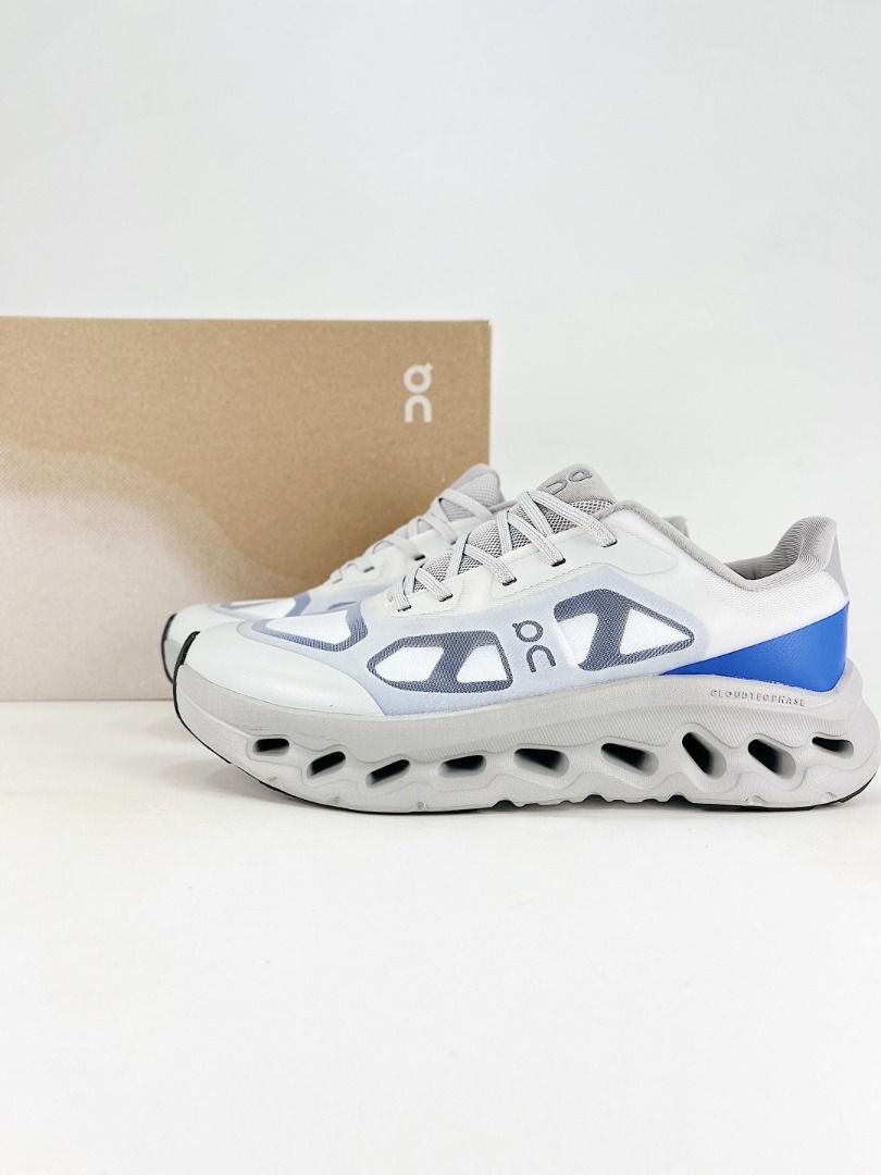 On CloudTec Phase White Blue Running Shoes (Category: Sneakers) located in Singapore. Submitted by jessmumstore (Listing ID 1437665102, Image 1). Description: No rush orders, appreciate your understanding. 100% authentic outlet goods. Best price for genuine products. Extra discount on your second order. Brand new, complete original packaging. Sizes 35–45 • All colors in stock..