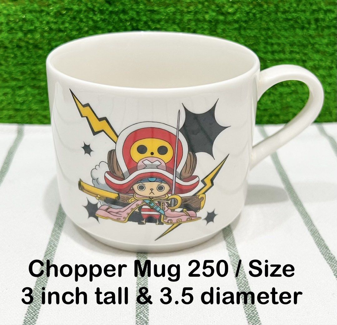 Onepiece Ceramic Mug (Category: Coffee & Tea Tableware) located in Binan City. Submitted by mayjhe (Listing ID 1437631165, Image 1). Description: 💛 For Sale 💛 🌸 Onepiece 🍀 Ceramic Mug 📍 Condition: Good 💰 Price is ₱ 250.00 👉 Other details posted 🇵🇭 Location Biñan Laguna 🛵 Courier J& T and Lalamove 📋 Shipping by schedule 📍 NO COD & COP 📌 All items are carefully packed and labeled with Fragile stickers for breakable goods. However, once
