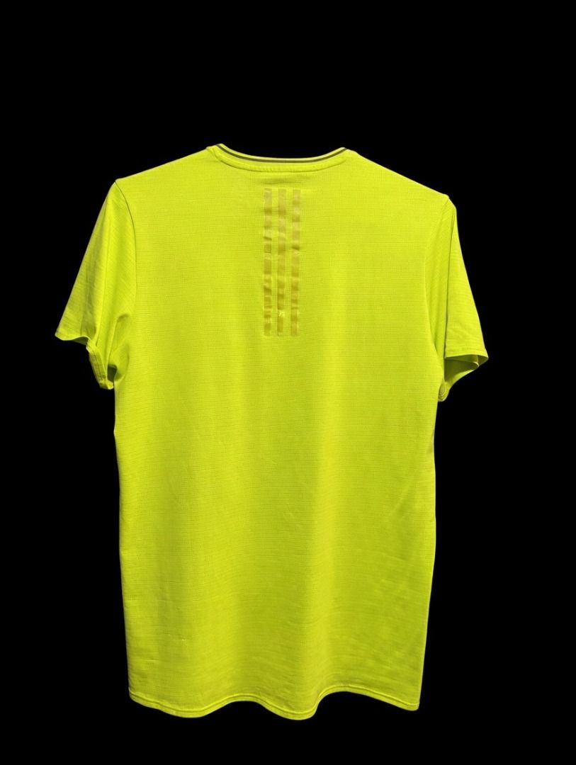 ORIGINAL ADIDAS DRI FIT NEON GREEN (Category: Tshirts & Polo Shirts ) located in Baguio. Submitted by mrbondad (Listing ID 1437635937, Image 2). Description: Size BUST: 40 inches LENGTH: 29 inches ✅ Slightly used ✅ Good condition ✅ No major issues ✅ Ready to wear 📍 RFS: Decluttering 💬 Message me for more details/photos. Open for sure buyers only..