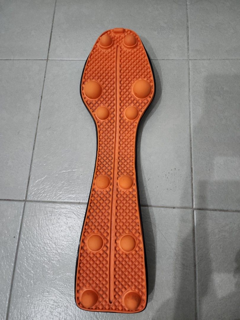 Original Kickstarter Trigger Point Rocker / Back Support (Category: Massage Devices) located in Makati City. Submitted by tongpatsu (Listing ID 1437643166, Image 1). Description: Selling my pre-loved Trigger Point Rocker / back support from Kickstarter. Great for back support, posture support, and helping ease tension from long hours of sitting, working, or driving. Details: - From Kickstarter - Trigger Point Rocker / back support - Can help supp