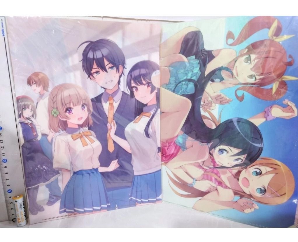 Osamake & Oreimo Official anime clearfile folders 2pcs set only (Category: Stationery & School Supplies) located in Lubao. Submitted by lissysylcliffe (Listing ID 1437718932, Image 1). Description: > can do spx freeship if total above 499+ Payment: Gcash/Maya/Bank-transfer Shipping: J&T /Spx /or Flash Express.