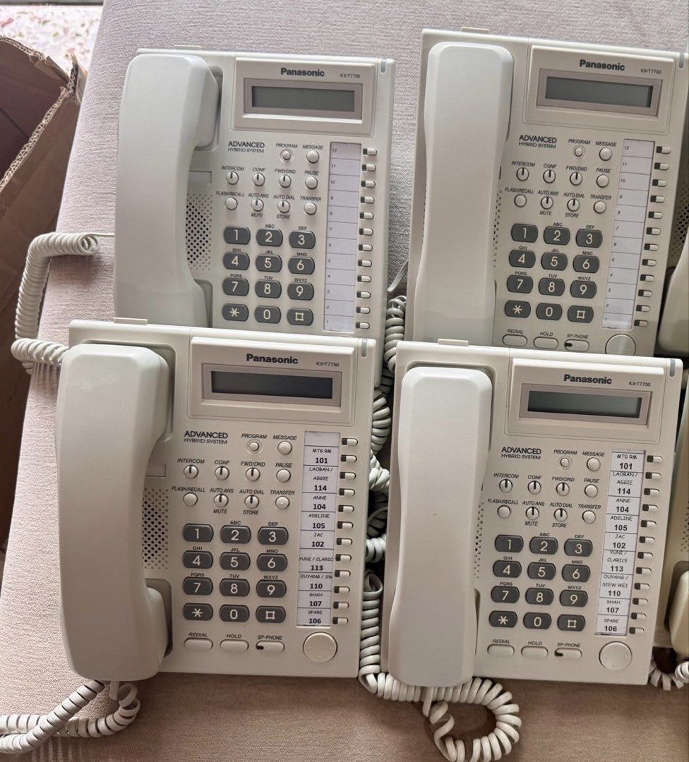 Panasonic KX-T7730 display keyphone452908654495672320