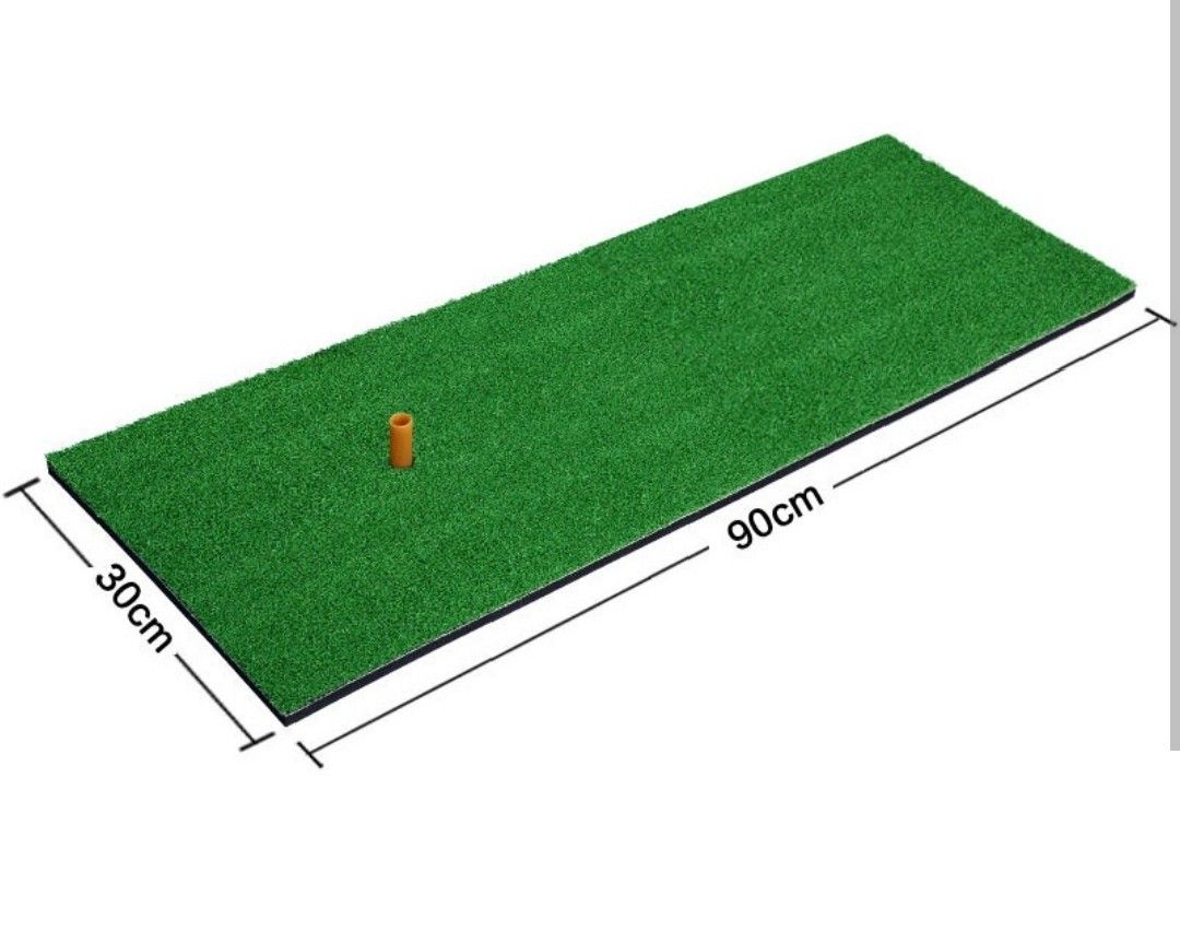 PGM Golf Portable Hitting Mat 30x90 cm (Category: Golf) located in Quezon City. Submitted by whizdepot (Listing ID 1317240604, Image 1). Description: PGM Golf Mat Hitting Pad Practice (30*90 cm) Plant Height: 8mm Material: (Grass): PP Base: 10mm EVA Size: 30x90 cm *Perfect for personal practice and Driving Range. *【Not affected by the weather】Practice your game anytime, anywhere, indoor and outdoor, no need to install, swing anytime. *【Enjoy the 