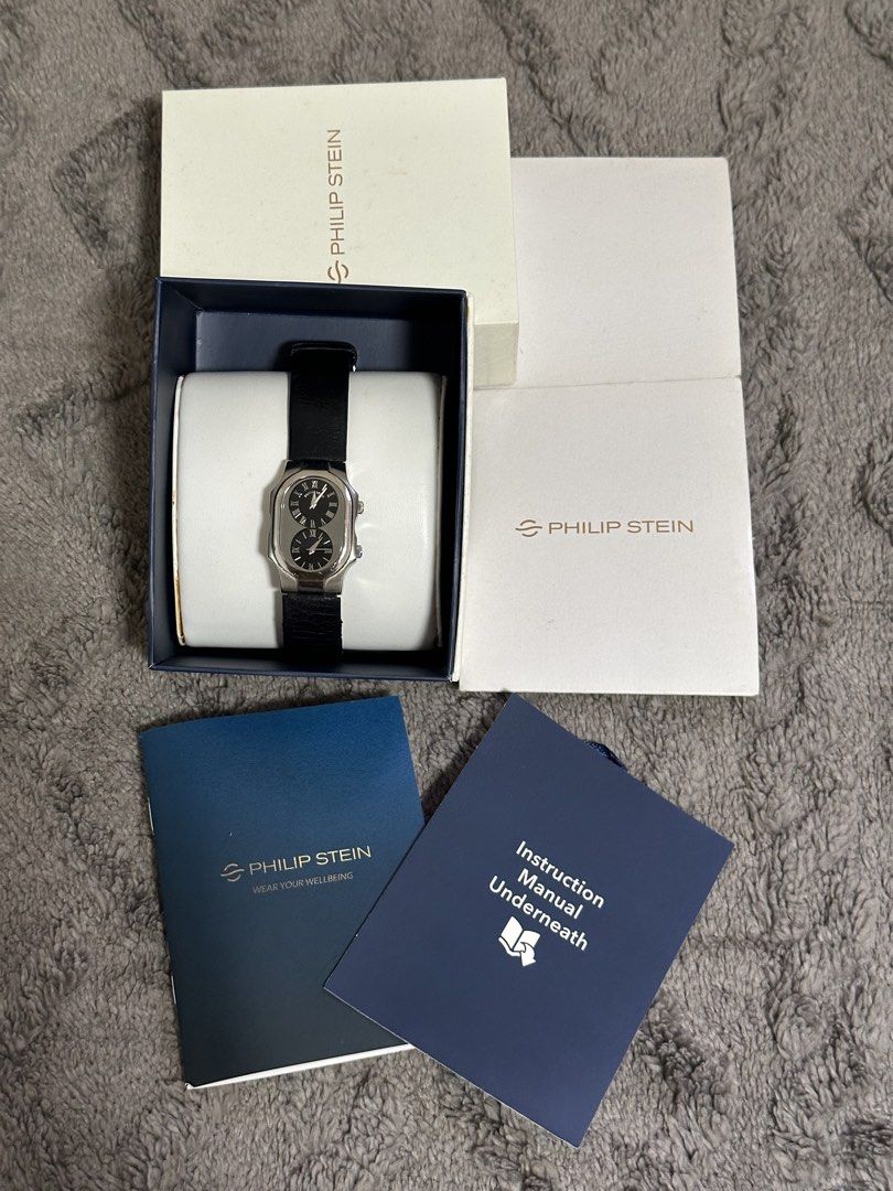Philip Stein Signature Small Black (Category: Luxury Watches) located in Marikina City. Submitted by hipcloset (Listing ID 1437619866, Image 1). Description: Original Decluttering Very nice especially in person Shipping thru JNT or Lalamove.