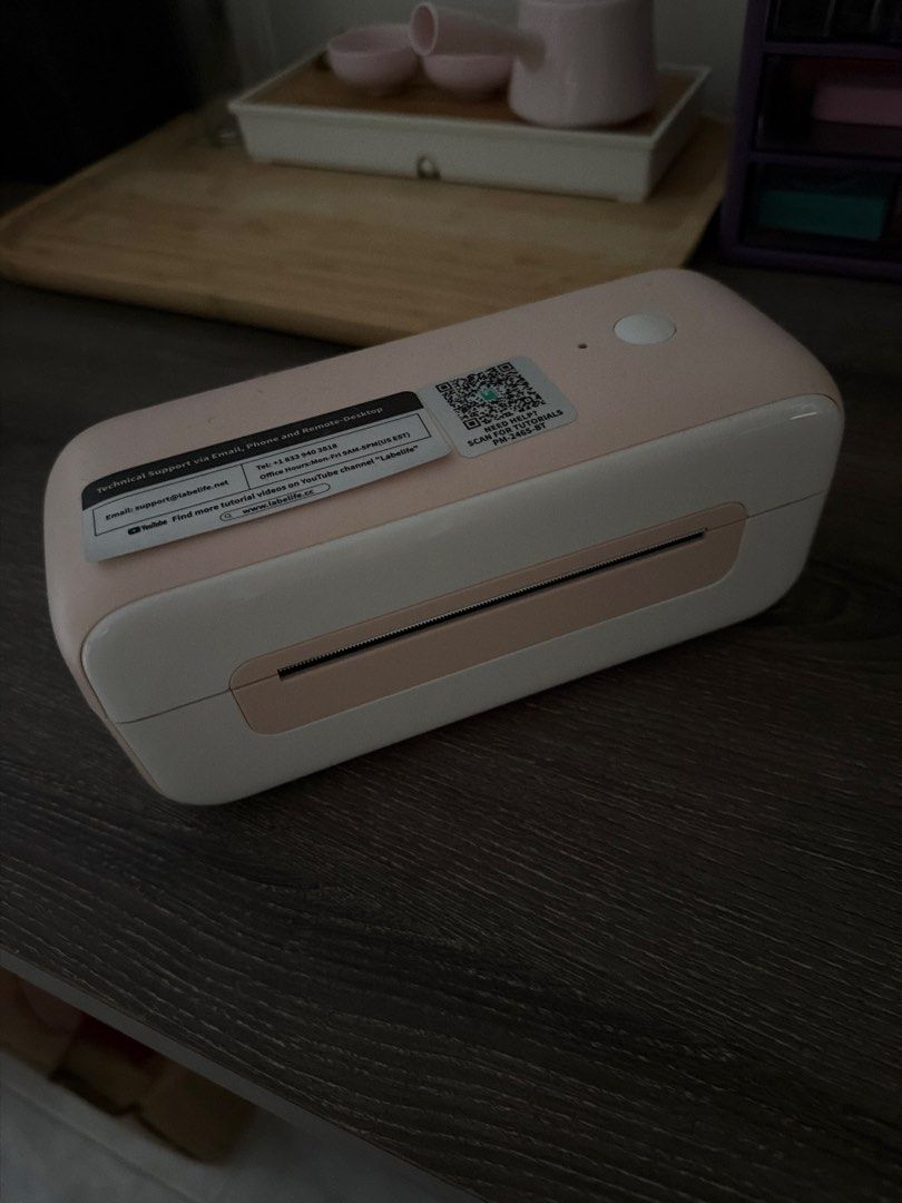 Phomemo PM-246S Thermal Label Printer - Pink453113542524293122