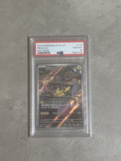 PSA 10 2023 Pokemon Japanese Sv2A-Pokemon 151 173 Art Rare/Pikachu