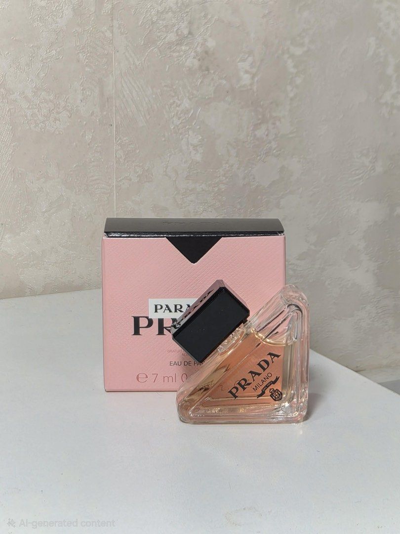 Prada Paradoxe Mini 7ml (Category: Fragrance & Deodorants) located in Quezon City. Submitted by declutterrringme (Listing ID 1437703333, Image 2). Description: - Prada Paradoxe Eau de Parfum - 7ml size.