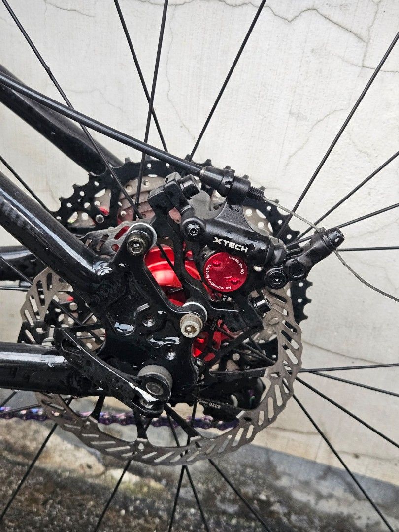 Promax P30 (Category: Bicycles) located in Manila. Submitted by carloscas48308 (Listing ID 1437720995, Image 2). Description: PROMAX P30 BLACK 10s RD Shimano Tiagra Bucklos cleat + pedal Sagmit 10s sprocket 11-46T Bucklos 160mm rotor Zoom xtech hydraulic break Tanke hub 24H Ragusa RB800 fork Ragusa crank rb800 chainwheel 52T Tire 700x35c.