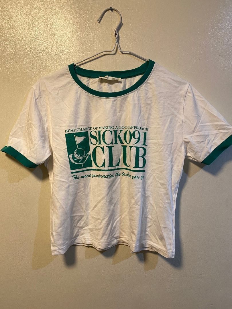 Pull & Bear Ringer Tee Baby Tee (Category: Shirts) located in Marikina City. Submitted by .swagee (Listing ID 1437687258, Image 1). Description: Dimes (Inches): L: 18.25 W: 17.25 Php 300 + sf Ship via: J&T, Grab, Lalamove, LBC.