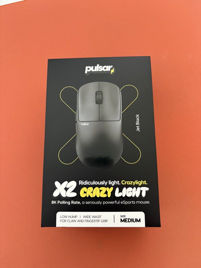 Pulsar X2 Crazylight Medium 8k wireless gaming mouse452784662386452481