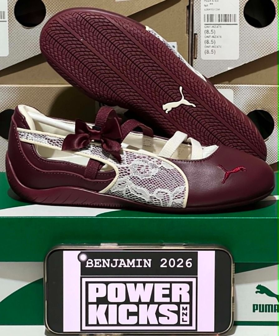 Puma Speedcat Ballet Lace W ‘Ruby Shimmer’ (Category: Sneakers) located in Caloocan City. Submitted by power.kicks.mnl (Listing ID 1437715826, Image 1). Description: For SALE Puma Speedcat Ballet Lace W ‘Ruby Shimmer’ Sizes: US Womens 6.5 / 7 / 7.5 / 8 / 8.5 / 9 Brand New ₱6,995 only Pickup: North Caloocan (Amparo Subd) Can do shipping: (buyers expense and risk) -LBC -Grab Express -Lalamove No COD / COP (bank transfer only if shipping) Cross-post