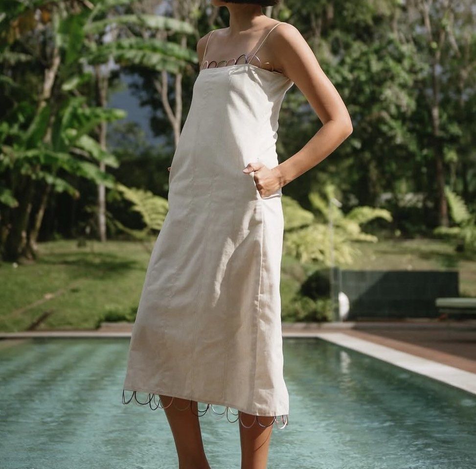 [RENT] Anika Selle Dress (Category: Dresses) located in Quezon City. Submitted by boogiewbee (Listing ID 1437698247, Image 1). Description: FOR RENT ONLY Renter shoulders shipping Item should be returned UNWASHED ~ rent 3 days: 700 [e.g. pickup made at 8am on a Monday, item should be returned by 8am on Thursday] ~rent for a trip: 1.2k [pickup and return should be discussed] Payment of 6000 should be done prior to pickup then 5,300 will be refunde