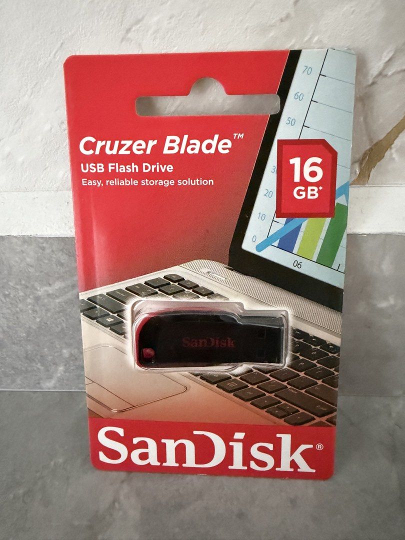 SanDisk Cruzer Blade 16GB USB Flash Drive