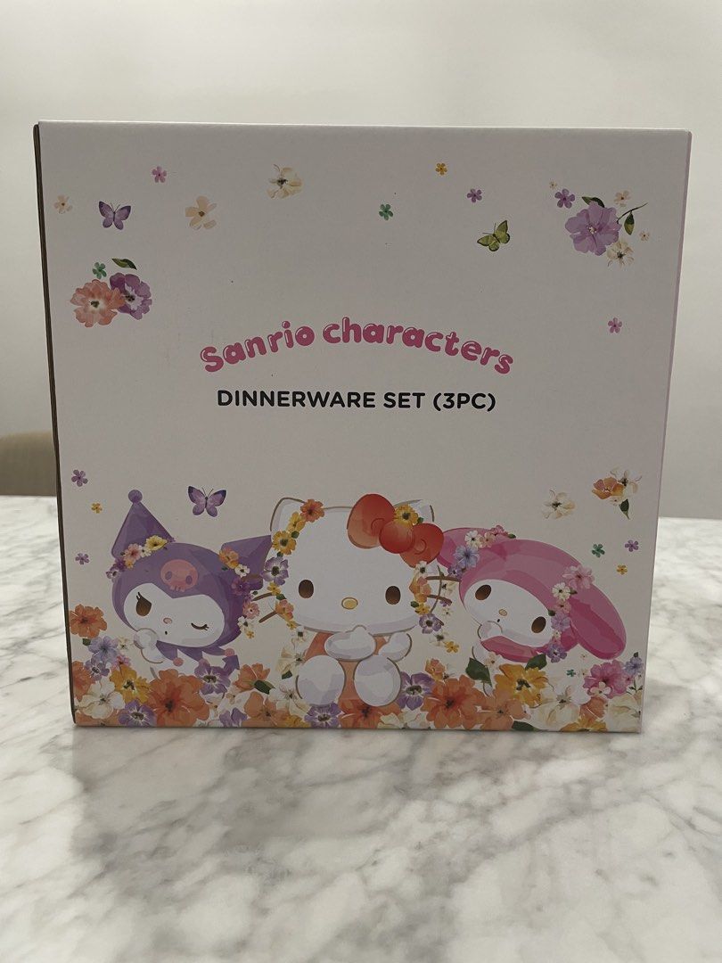 Sanrio Characters Dinnerware Set (3PC)