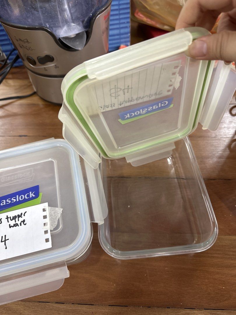 Set of 2 glass tupperware453179445997086722