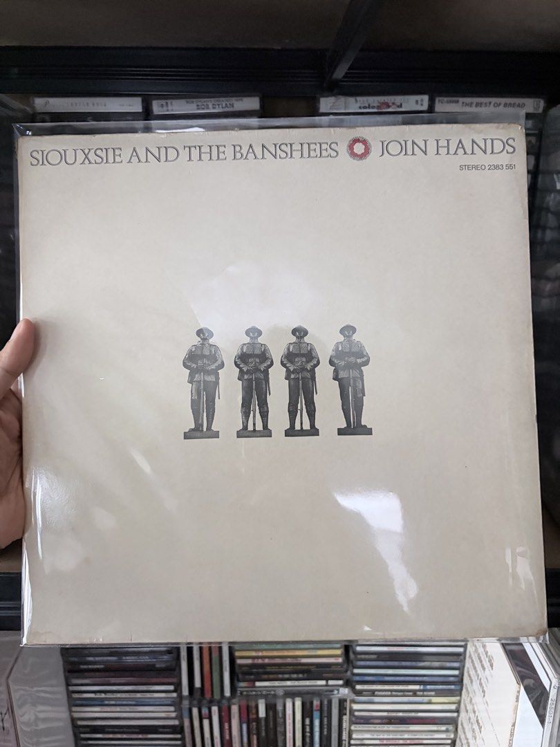 Siouxsie and the Banshees - Join Hands Vinyl Record (Category: Vinyls) located in Tabaco. Submitted by cinemahilig (Listing ID 1437755393, Image 1). Description: - Siouxsie and the Banshees "Join Hands" vinyl album. - Original packaging included. - Stereo 2383 551 printed on the cover. - Album art features four figures..
