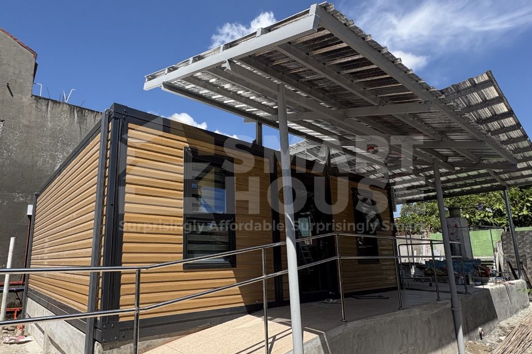 SMARTHOUSE FOLDABLE HOUSE (Category: Construction & Building Materials) located in Quezon City. Submitted by Smarthouseph (Listing ID 1437587915, Image 1). Description: From foundation to future-ready in just 1 day ! The SMARTHOUSE FOLDABLE HOUSE redefines modern living with rapid installation, premium design, and smart functionality — all delivered faster than ever imagined. 1 Day Install. A Lifetime of Comfort. 📩 Message us now ! 📌 Branches: 