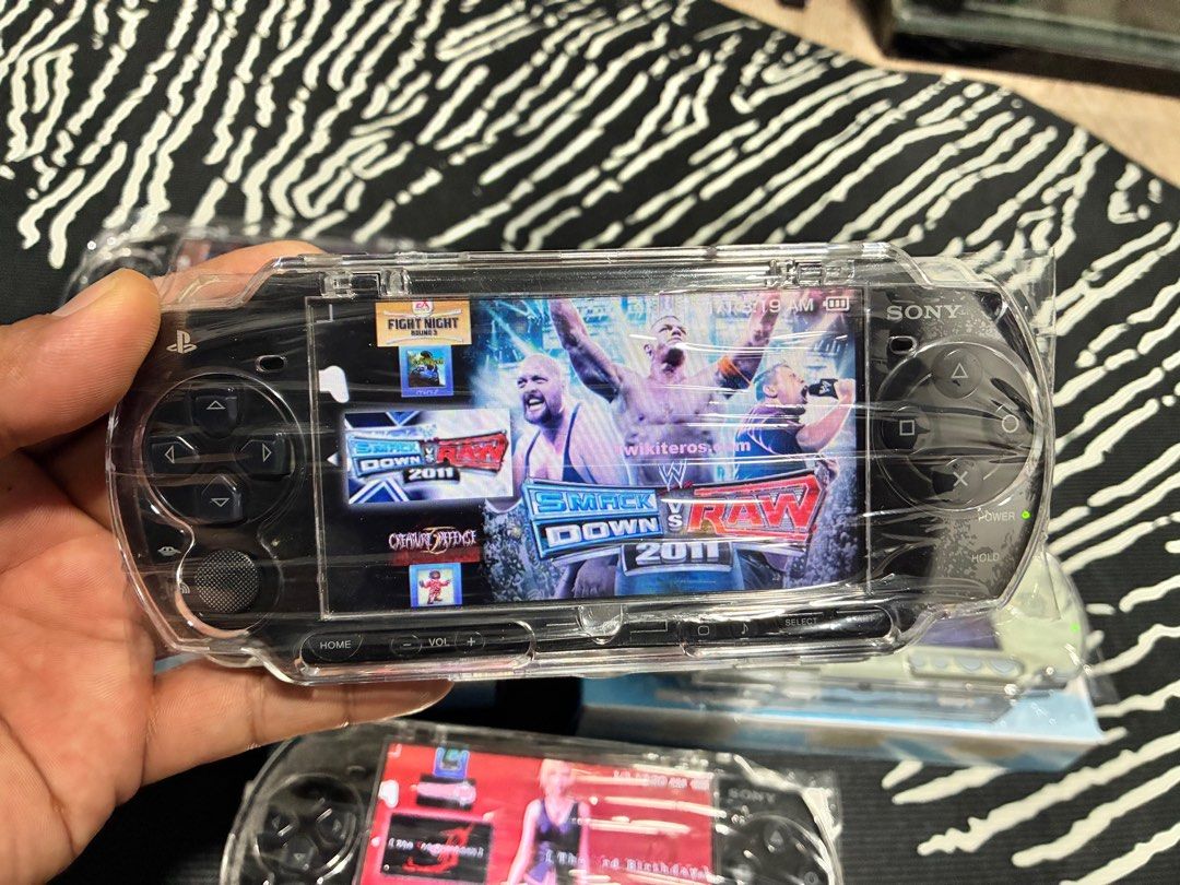 Sony PSP V2 Slim 32GB Jailbreak (Category: PlayStation) located in Quezon City. Submitted by rgsph140 (Listing ID 1437746082, Image 3). Description: For Sale 💵 Used Units 🎮 All Working Tested 💯 No Issue 💯 Item Description: PSP V2 Slim Model Series 32GB Jailbreak Price: 3000 each Included: •Charger •Case •Memory Card 32GB (Full of Games) Mode of Payment: Cash or Gcash Shipping: Grab/Lalmove/LBC Meet ups Location: Soliven Litex Jollibee 5 Days 