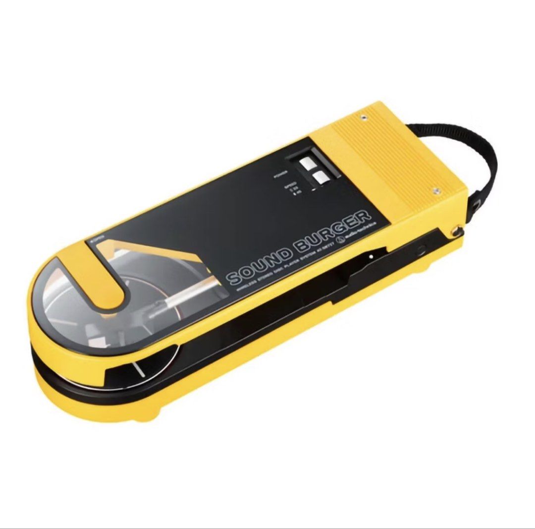 Sound Burger - Audio Technica (Category: Portable Music Players) located in Mandaluyong City. Submitted by carshop.official (Listing ID 1437753303, Image 2). Description: Sound Burger available in 3 colors. Black P13,000 White - P14,000 Yellow P16,000.