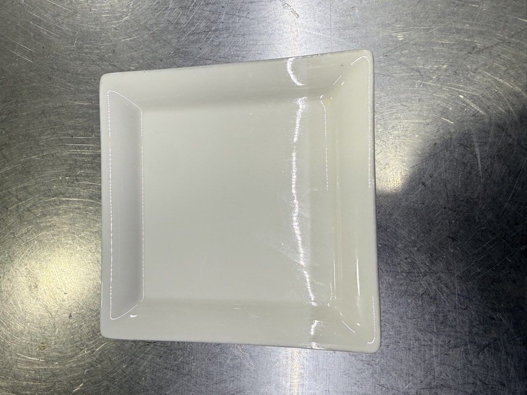 Square White Ceramic Plate452846414569164801