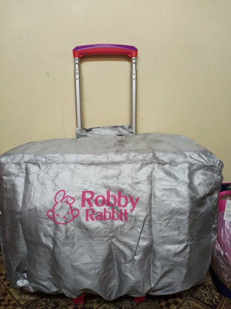 Stroller School Bag for Kids (Robby Rabbit) (Category: Strollers) located in Manila. Submitted by jewelexiame (Listing ID 1437754152, Image 2). Description: Robby Rabbit Stroller Bag for kids Slightly negotiable. RFS: decluttering wala ng gumagamit used but not abused With signs of usage and stains pero good as new po siya. See photos to appreciate. Selling it as is. For pickup / meet up: Location: 7/11 Clatex Aurora / Proj. 4, QC Delivery via la