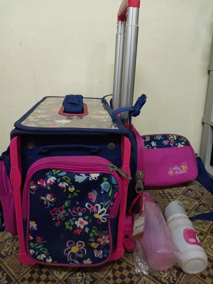 Stroller School Bag for Kids (Robby Rabbit) (Category: Strollers) located in Manila. Submitted by jewelexiame (Listing ID 1437754152, Image 3). Description: Robby Rabbit Stroller Bag for kids Slightly negotiable. RFS: decluttering wala ng gumagamit used but not abused With signs of usage and stains pero good as new po siya. See photos to appreciate. Selling it as is. For pickup / meet up: Location: 7/11 Clatex Aurora / Proj. 4, QC Delivery via la