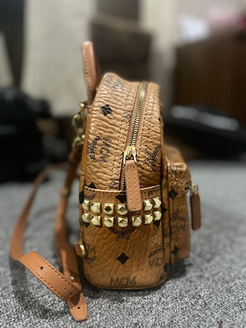 Tas MCM - Model Ransel Mini, Fesyen Wanita, Tas & Dompet di Carousell