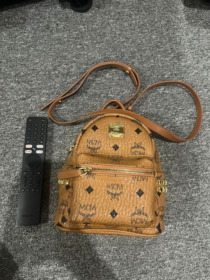 Tas MCM - Model Ransel Mini, Fesyen Wanita, Tas & Dompet di Carousell