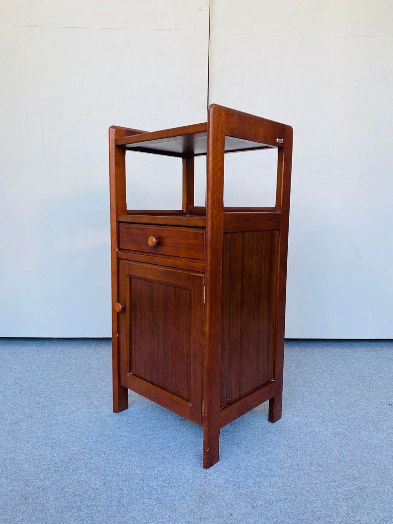 Telephone Rack (Category: Shelves, Cabinets & Racks) located in Manila. Submitted by elliefurnies31 (Listing ID 1437719914, Image 2). Description: "JAPAN SURPLUS" TELEPHONE STAND SIZE: 14.5L" x 12.5W" x 31H" inches (AS-IS ITEM) IN GOOD CONDITION.