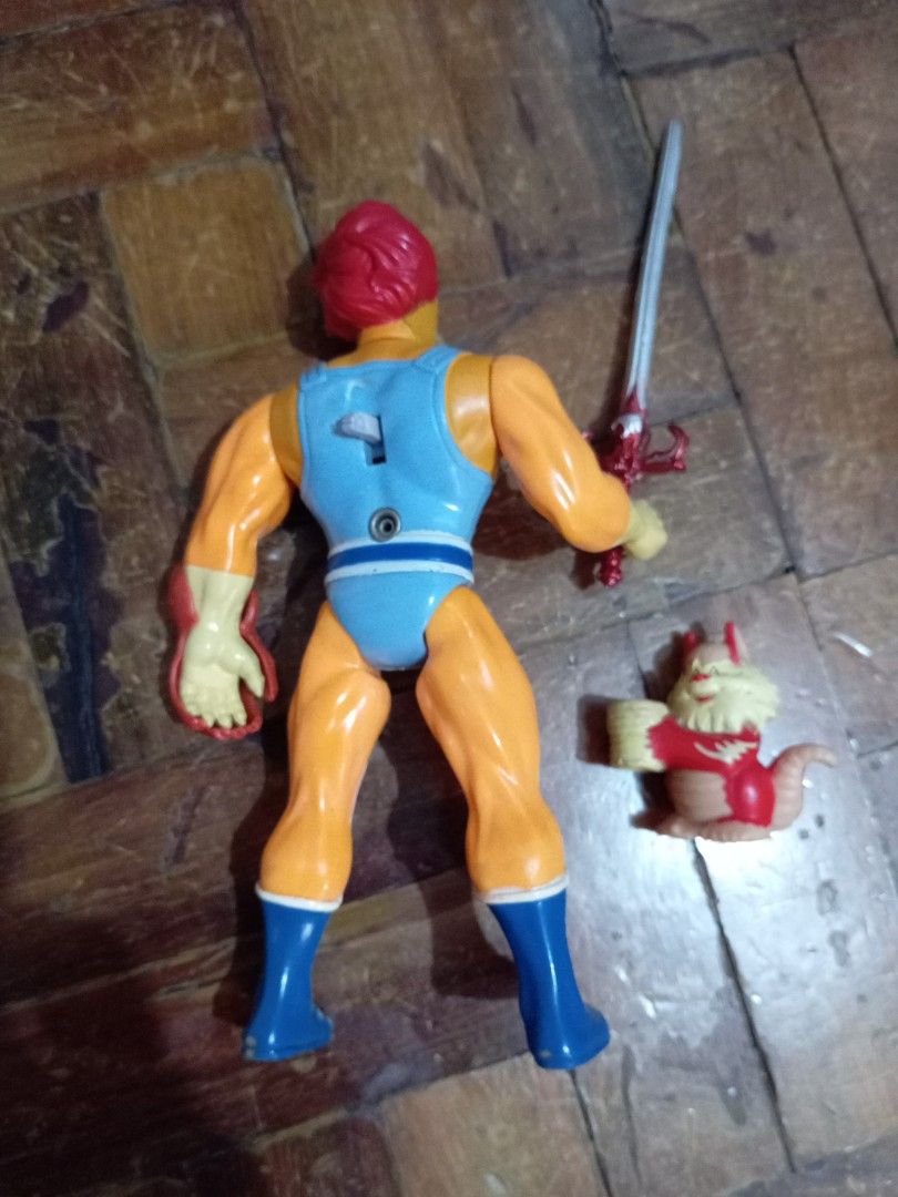 Thundercats Lion-O (Category: Action & Battle Toys) located in Manila. Submitted by johnhunte48138 (Listing ID 1437654805, Image 2). Description: Replacement Sword Original Glove As is .