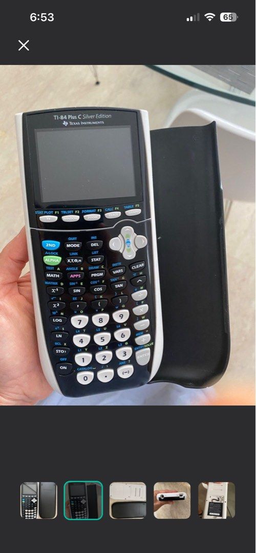 TI-84 Plus C Silver Edition Calculator453114399881973760